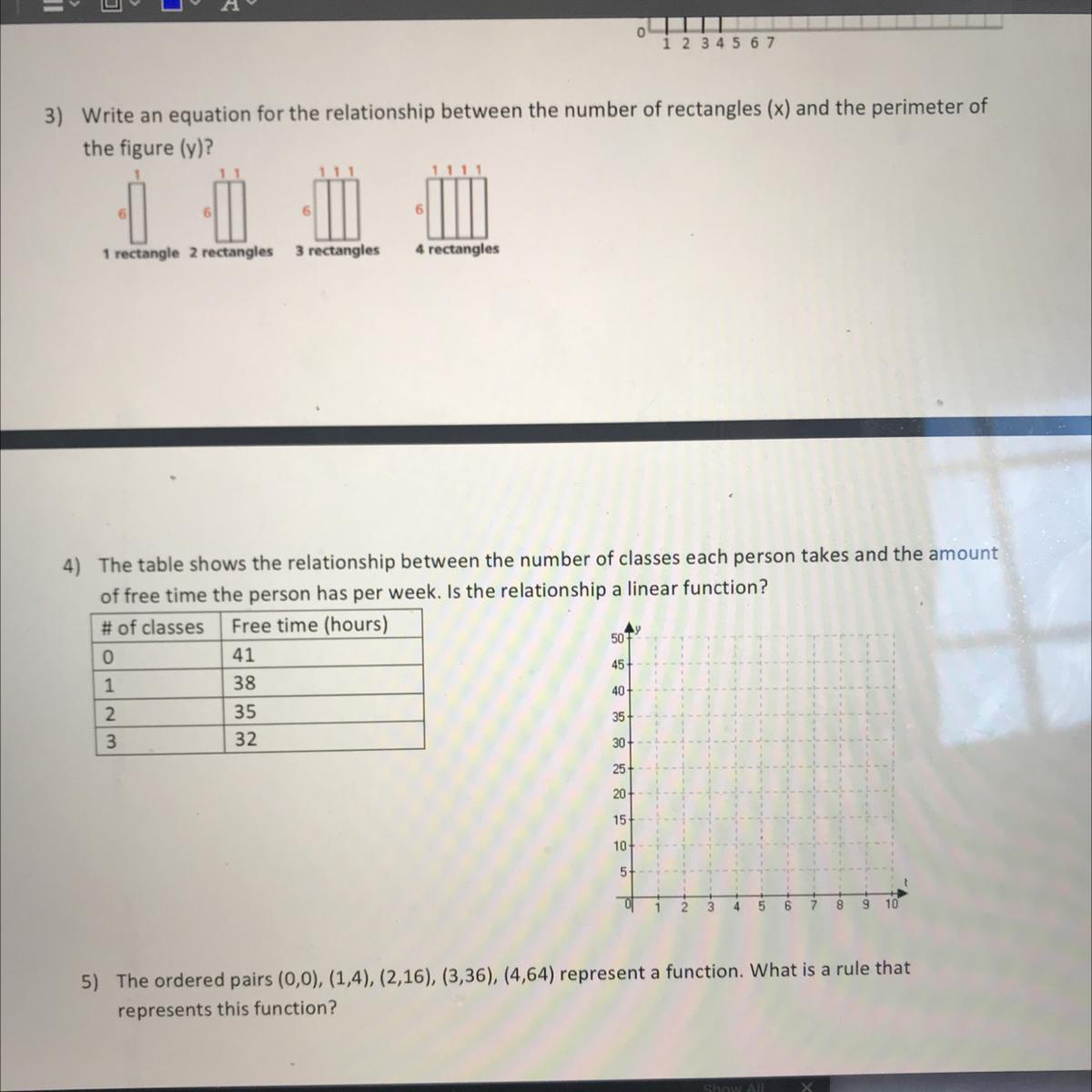 Help with 3-5 plz I will mark brainliest and plz show steps thx