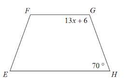lesson 5.41 .Find the measurement of the angle indicated for each trapezoid.2.Find the measure.3.Solve