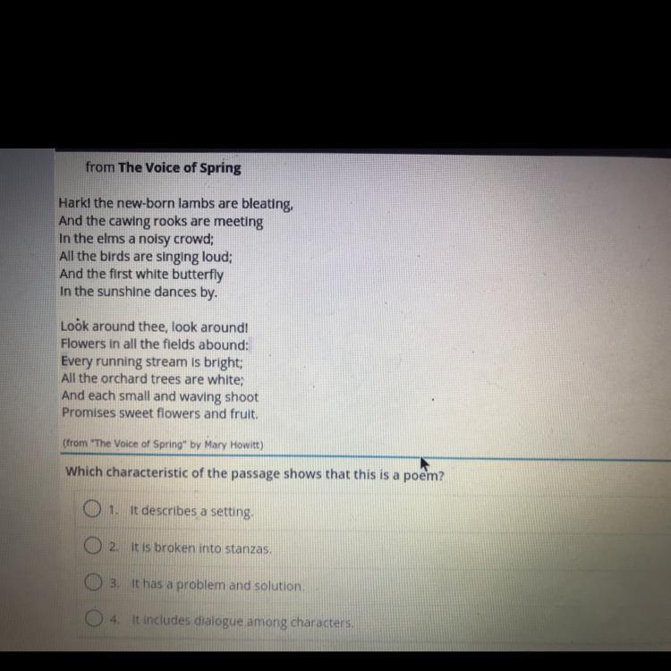 What makes this a poem